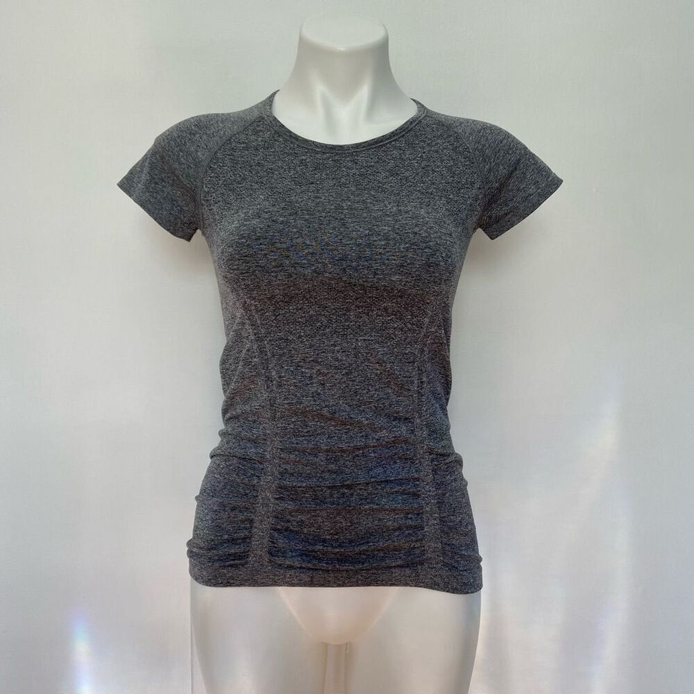 Athleta Ruched Sides Running T shirt